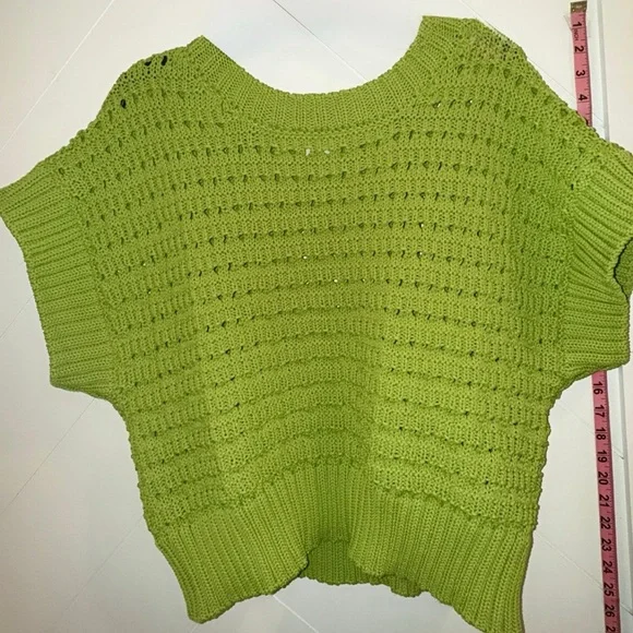 NEW VARLEY filmore knit in limeade Size Medium - Picture 2 of 9